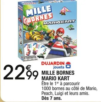 Cora x Carrefour Dujardin mille bornes mario kart offre