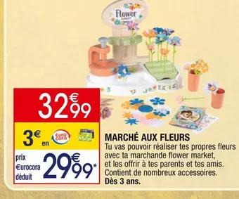 Cora x Carrefour Marché aux fleurs offre