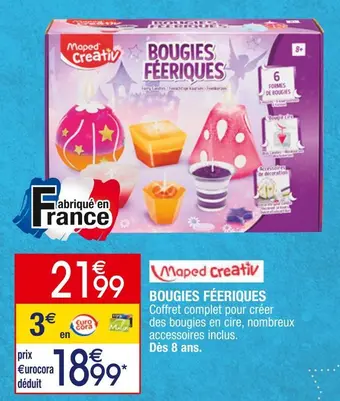 Maped creativ bougies féeriques