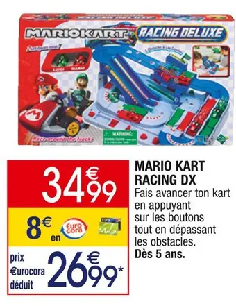 Cora x Carrefour Mario kart racing dx offre