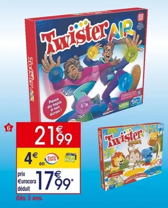 Cora Hasbro gaming twister offre