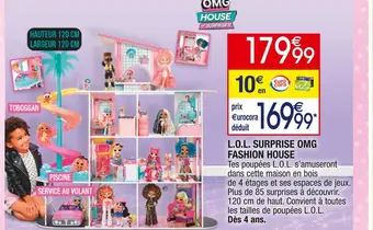 Cora x Carrefour L.o.l. surprise l.o.l. surprise omg fashion house offre