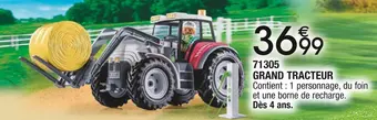 Cora x Carrefour Grand tracteur offre