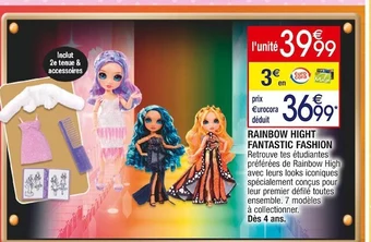 Rainbow hight fantastic fashion
