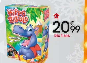 Goliath hippo rigolo