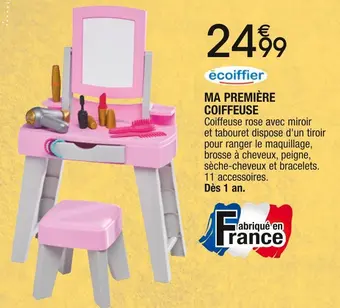 Cora x Carrefour Ecoiffier ma première coiffeuse offre
