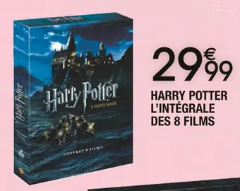 Cora x Carrefour Harry potter l’intégrale des 8 films offre