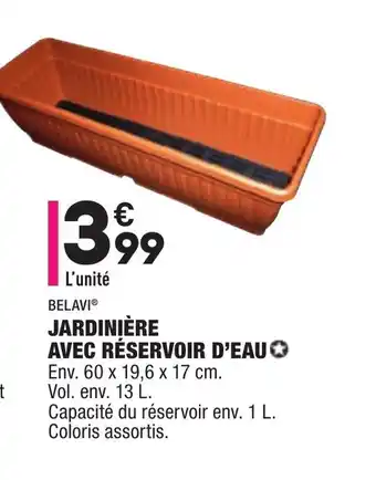 ALDI Jardinière avec réservoir d'eau offre