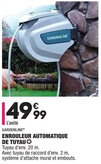 ALDI Enrouleur automatique de tuyau offre