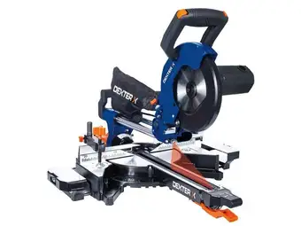 Weldom Scie à onglet radiale dexter dx216, 216 mm, 1700 w offre