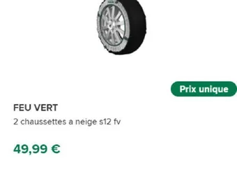 Feu Vert FEU VERT offre