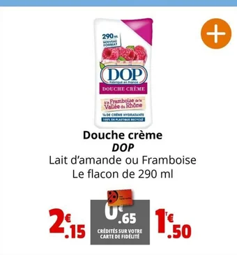 Douche crème DOP