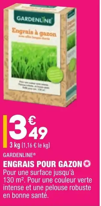 ALDI Engrais pour gazon offre