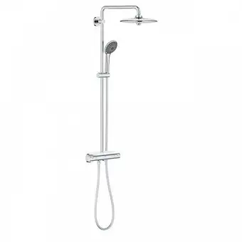 Brico Cash Grohe vitalio joy system 260, colonne de douche avec mitigeur thermostatique (26403001) offre