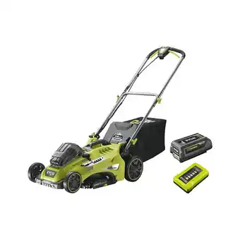 Bricorama Tondeuse ryobi - 36v maxpower brushless - coupe 46cm - 1 batterie 5.0ah - 1 chargeur - rlm36x46h50pg offre