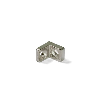 Bricorama Emuca équerre d'assemblage pour meubles, 20.5 x 20.7 mm, 2 perçages, zamak, nickelé offre
