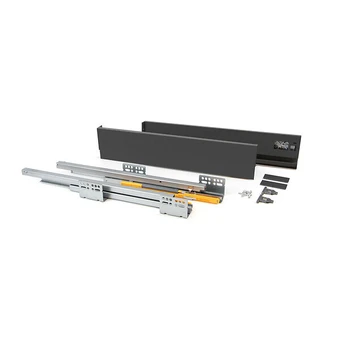 Bricorama Emuca tiroir extérieur concept 30 kg hauteur 105 mm, 400, gris anthracite, acier offre