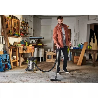 Bricomarché Aspirateur eau et poussière ryobi 18v one plus - sans batterie ni chargeur r18wdv-0 offre