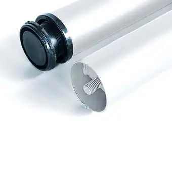 Bricorama Emuca pieds pour table d. 60 mm en acier, ø 60, peint en blanc, acier offre