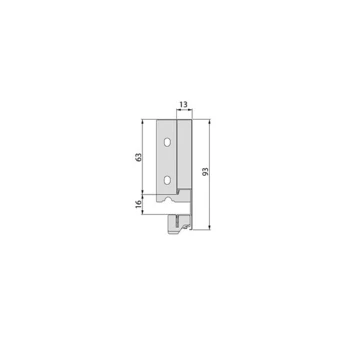 Bricorama Emuca tiroir extérieur vertex 40 kg hauteur 93 mm, profondeur:500, gris anthracite, acier offre