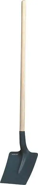 Sodise - pelle carrée trempée 25cm+manche bois 110cm - 12763