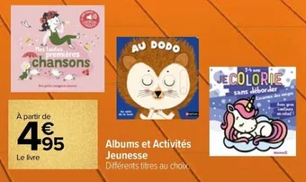 Albums et Activités Jeunesse