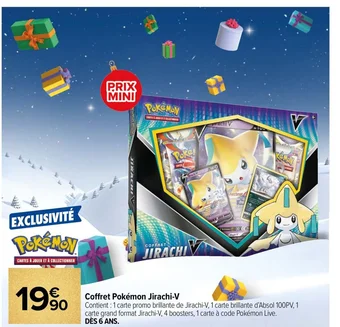 Carrefour Market Coffret Pokémon Jirachi-V offre