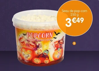 b&m Seau de pop-corn 250 g offre