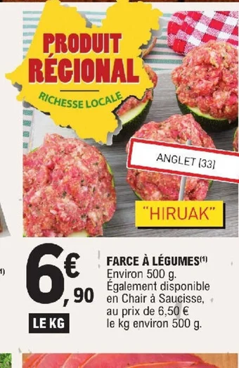 E.Leclerc FARCE À LÉGUMES offre