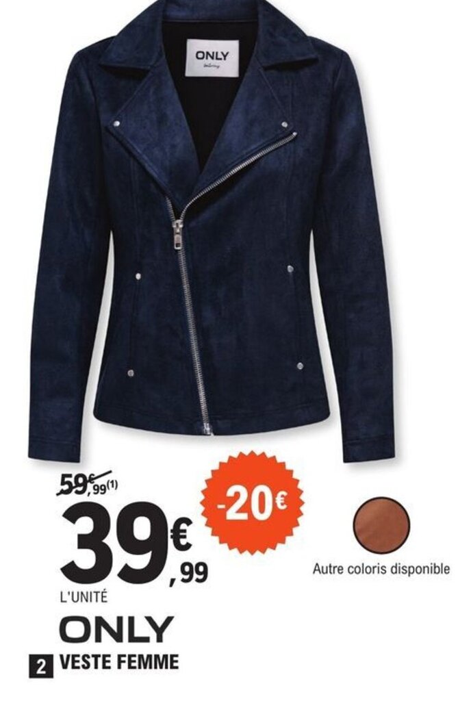 Veste femme online leclerc