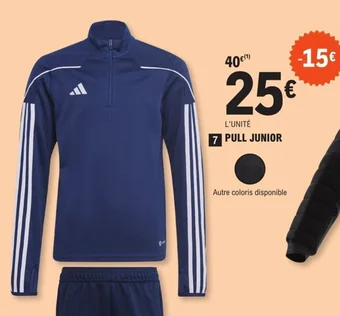 E.Leclerc L'UNITÉ 7 PULL JUNIOR offre
