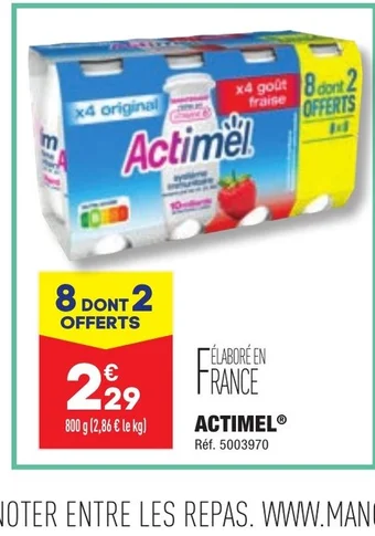 ALDI Actimel offre
