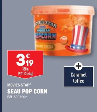 ALDI SEAU POP CORN offre