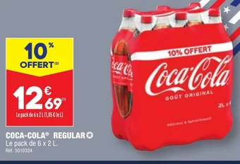 ALDI COCA-COLA REGULAR offre