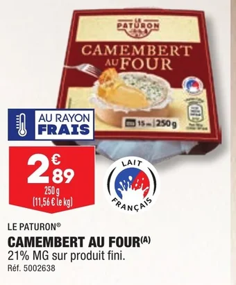 ALDI CAMEMBERT AU FOUR offre