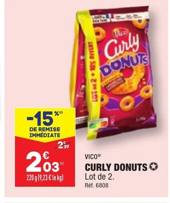 Curly DONUTS