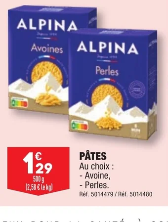 ALDI PÂTES offre