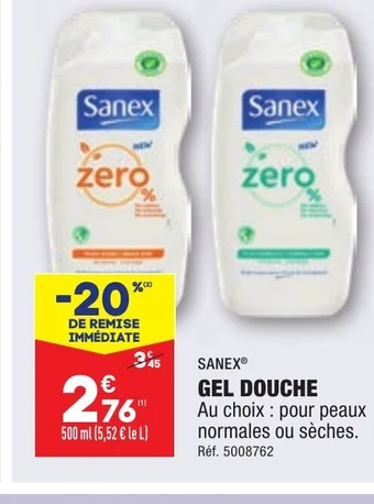 ALDI GEL DOUCHE offre
