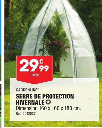 ALDI SERRE DE PROTECTION HIVERNALE offre