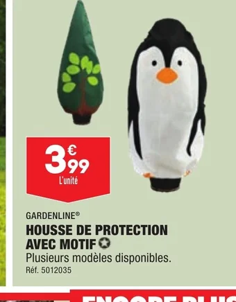 ALDI HOUSSE DE PROTECTION AVEC MOTIF offre