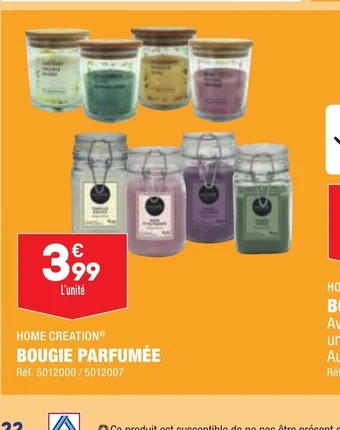 ALDI BOUGIE PARFUMÉE offre