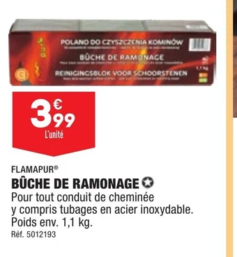 BÜCHE DE RAMONAGE