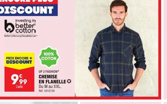 ALDI CHEMISE EN FLANELLE offre