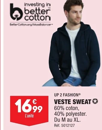 VESTE SWEAT