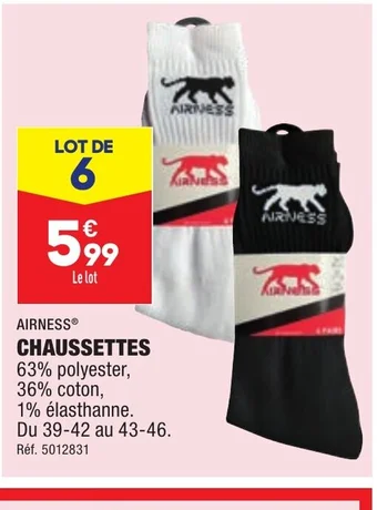 ALDI CHAUSSETTES offre