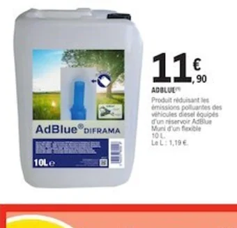 E.Leclerc L'Auto AdBlue offre