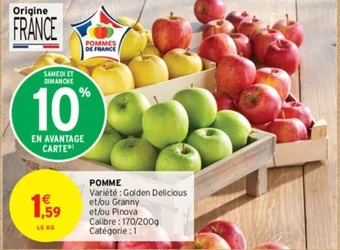Intermarché POMMES offre