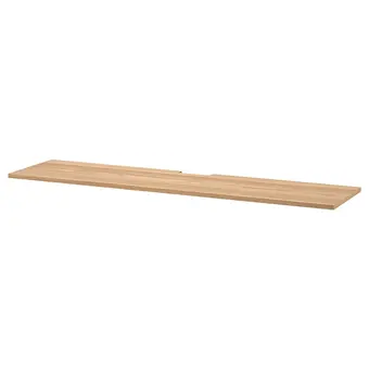 IKEA Bestå plateau supérieur banc tv, plaqué chêne, 180x42 cm offre