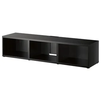 IKEA Bestå banc tv, brun noir, 180x40x38 cm offre