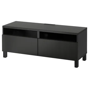 IKEA Bestå banc tv avec tiroirs, brun noir/lappviken/stubbarp brun noir, 120x42x48 cm offre